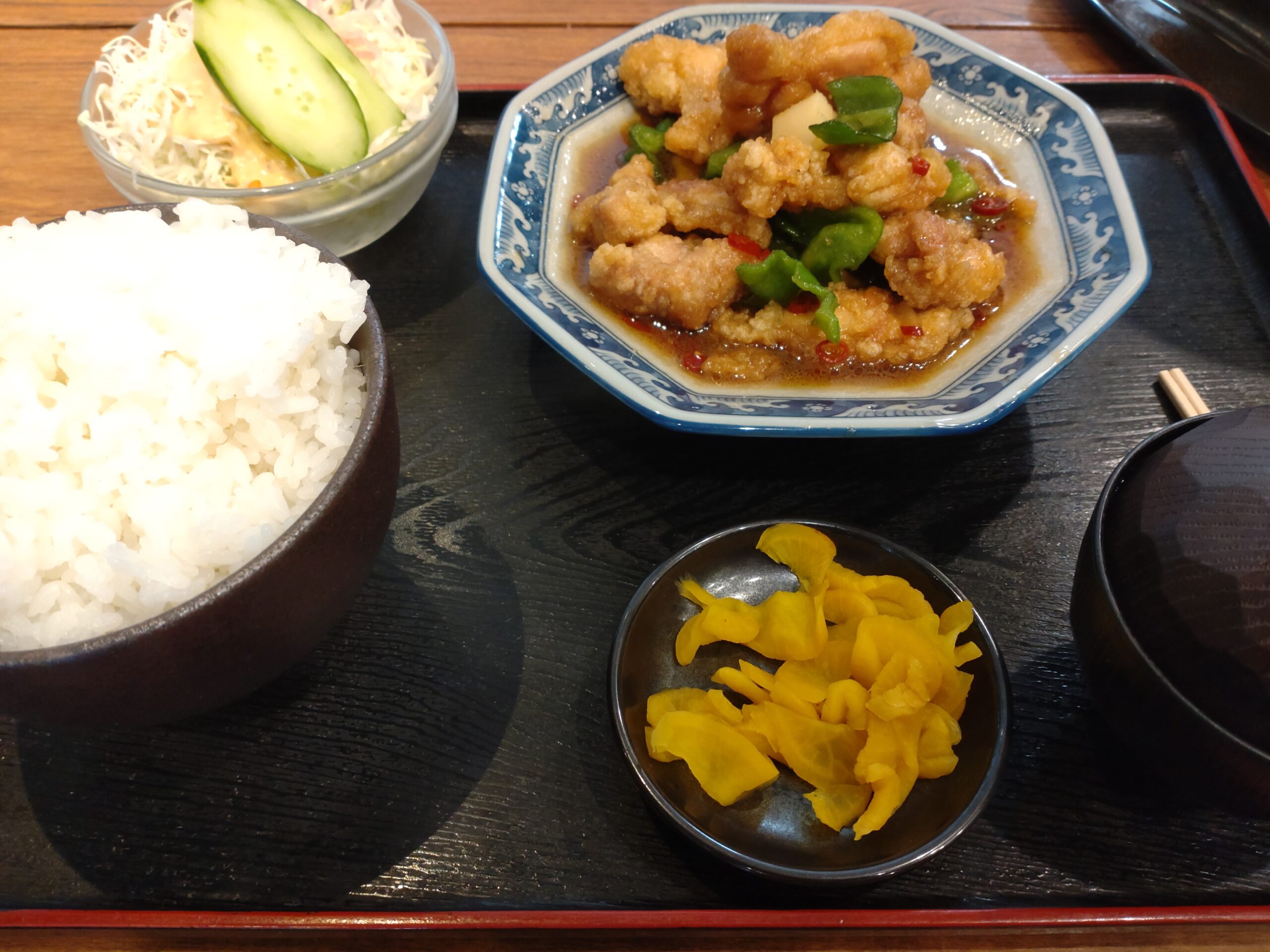 正一の酢豚定食