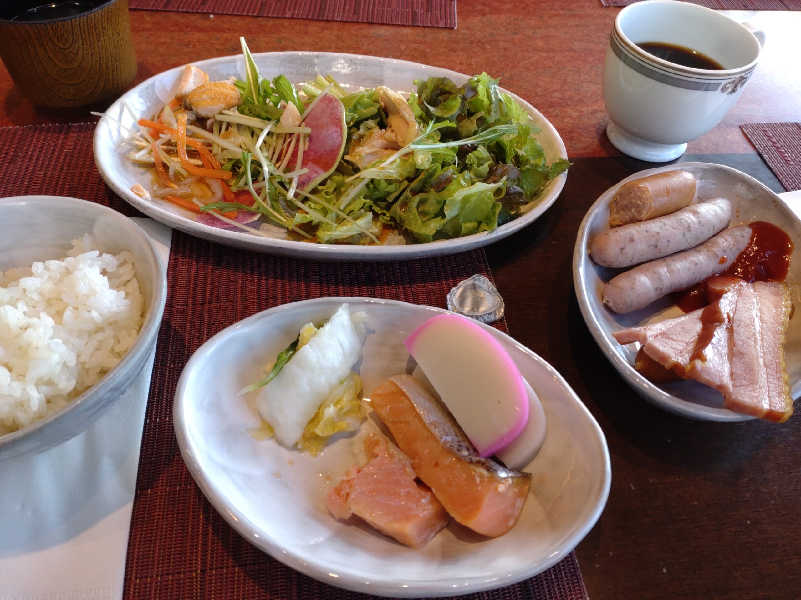 舞浜のバイキング朝食