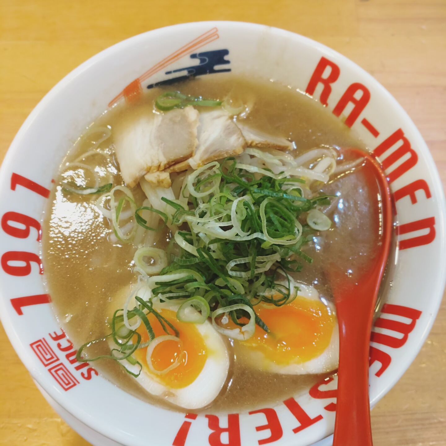希望軒のとんこつスープ