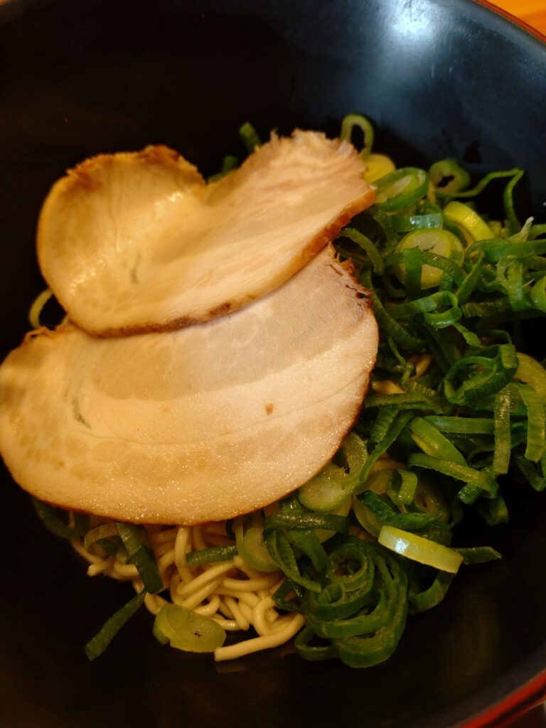 チャーシュー入り替え玉